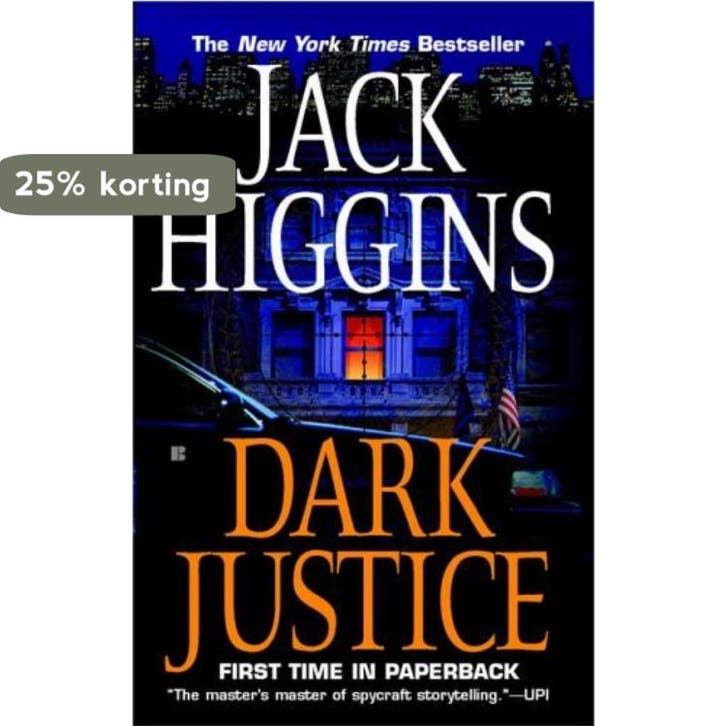 Dark Justice 9780425205082 Jack Higgins, Boeken, Taal | Engels, Gelezen, Verzenden