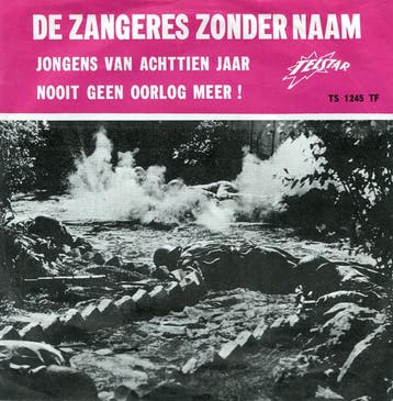 vinyl single 7 inch - De Zangeres Zonder Naam - Jongens V..., Verzenden, Zo goed als nieuw, 7 inch, Pop
