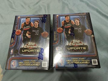 2025/26 Topps Chrome Victor Wembanyama, Cooper Flagg, Nieuw