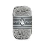 Durable Coral Mini 2233 Mouse Grey - Haakgaren / Breigaren, Ophalen of Verzenden, Nieuw, Breien of Haken, Wol of Garen