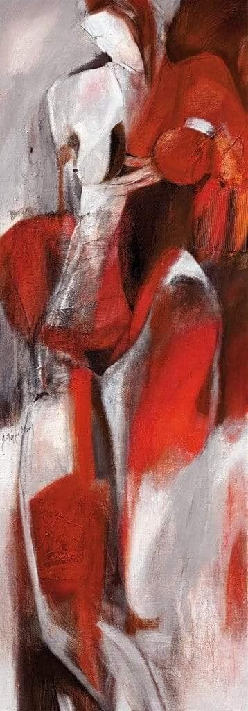 Kunstdruk Jutta Töpfer - Verletzlich 35x100cm, Verzenden, Nieuw