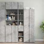 vidaXL Opbergkast smal 30x42,5x225 cm bewerkt hout, Huis en Inrichting, Kasten | Buffetkasten, Minder dan 50 cm, Nieuw, 25 tot 50 cm
