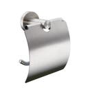 Toiletrolhouder met klep | RVS | OP=OP | 55% KORTING!, Ophalen, Nieuw, Rvs, Toilet