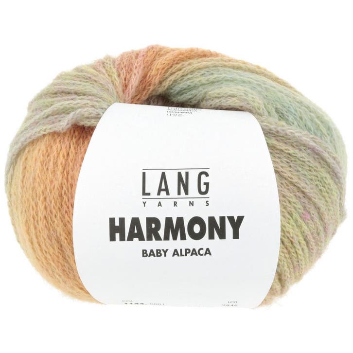 Lang Yarns Harmony - 01 Herfst - Baby-alpacagaren met Kett, Hobby en Vrije tijd, Breien en Haken, Ophalen of Verzenden
