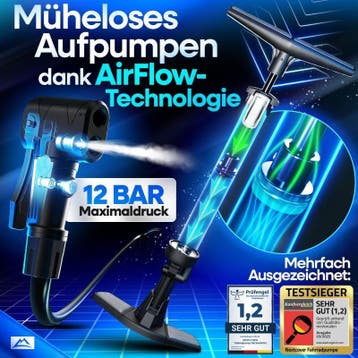 2dekans | NEXTCOVER® fietspomp Alle ventielen -, Fietsen en Brommers, Fietsaccessoires | Overige Fietsaccessoires, Ophalen of Verzenden