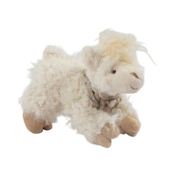 Knuffel Alpaca off white 25cm, Verzenden, Nieuw