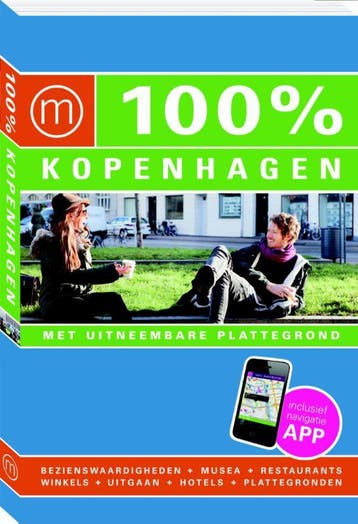 100% Kopenhagen / 100% stedengidsen - Erika Kauffmann, Verzenden, Gelezen, Erika Kauffmann