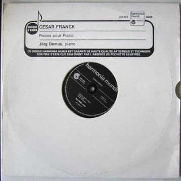 Jörg Demus, César Franck – Pièces Pour Piano LP, Verzenden, Nieuw in verpakking