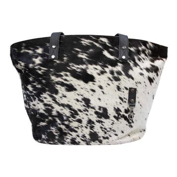 handtas koe zwart 46x30x18cm (bos taurus taurus), Verzenden, Nieuw