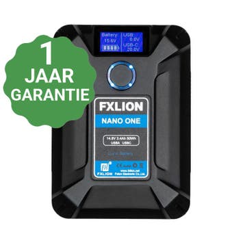 Fxlion Nano One 50Wh 14,8V V-mount, Verzenden, Gebruikt, Overige Merken