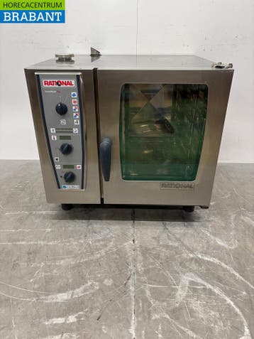 RVS Rational CombiMaster Plus Combisteamer 6 x 1/1 GN 400V, Ophalen of Verzenden, Gebruikt