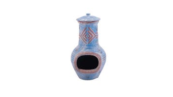 Kleihaard Vuur Blauw/Rood Terrashaard – Fireplace – Terr, Verzenden, Nieuw