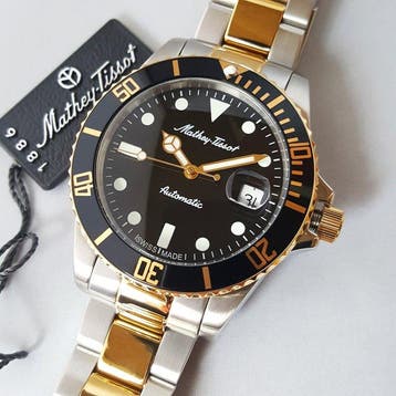 Mathey-Tissot - Swiss Automatic - Landeron Caliber - Diver -, Nieuw