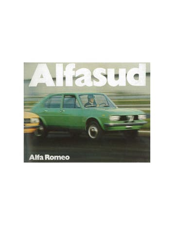 1972 ALFA ROMEO ALFASUD BROCHURE FRANS, Nieuw, Alfa Romeo, Author