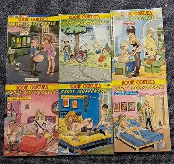 Rooie Oortjes Groot Moppenboek Deel 1 t/m 5 + Lecturama, Verzenden, Nieuw