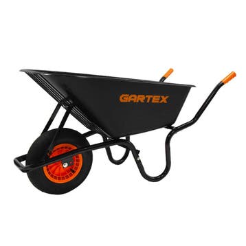 Kruiwagen - Tuinwagen - Kunststof - 100 Liter – Zwarte Bak, Ophalen of Verzenden, Nieuw