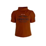 Shortsleeves -- Danielle - 122/128 / Bruin, Verzenden, Nieuw