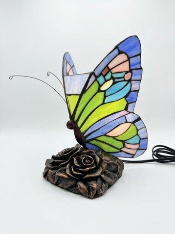 Lamp - Glas, Metaal, Hars