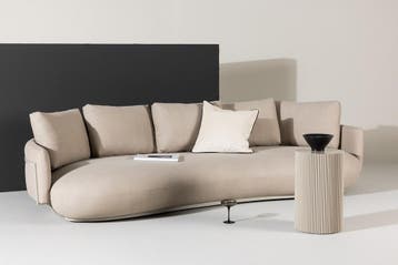Stella - 4-Zitsbank - Beige - Jorn, Verzenden, Nieuw