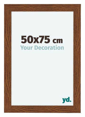 Fotolijst 50x75 cm - Eiken Rustiek - MDF - Como, Verzenden, Nieuw
