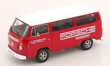 KK-Scale 1:18 - Modelauto - Volkswagen T2B Bus - Porsche, Nieuw