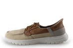 Skechers Instappers in maat 41 Beige, Skechers, Verzenden, Zo goed als nieuw, Instappers