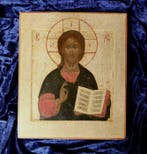 Icoon - Christus Pantokrator - Hout - Christus