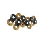 Art deco oosterse wandlamp antiek goud 3-lichts - Balla, Verzenden, Nieuw, Oosters