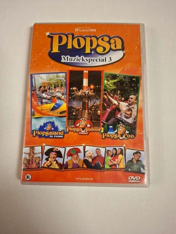 Plopsa muziekspecial 3 studio 100, Cd's en Dvd's, Dvd's | Kinderen en Jeugd, Verzenden, Nieuw in verpakking