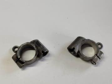 Clipons set / Kawasaki zxr750 zxr 750 1989 H1, Verzenden, Gebruikt