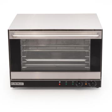 Euromax Heteluchtoven - Linea Nero Turbo 10903N - 60x40 cm, Zakelijke goederen, Horeca | Keukenapparatuur, Verzenden, Nieuw in verpakking