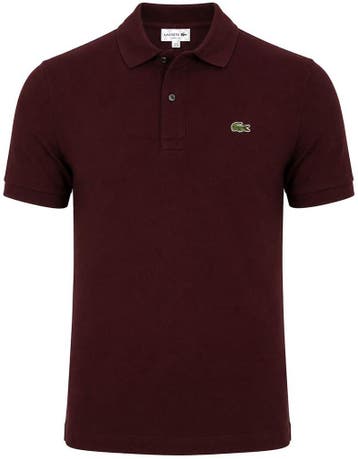 Lacoste Poloshirt Pique Aubergine maat XL Heren, Kleding | Heren, Verzenden, Lacoste, Paars, Maat 56/58 (XL)