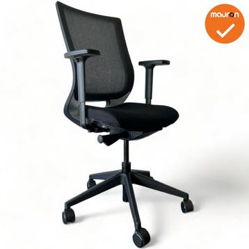 Ahrend Prime bureaustoel - Zwarte stoffering (Bureaustoelen), Werkplek, Ophalen of Verzenden, Gebruikt, Stoel