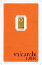 0,5 Gramm - Goud .999 - Valcambi - Verzegeld en met
