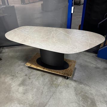 bert plantagie Eettafel Talk 8.0 - Ongebruikt, Kunststof, 100 tot 150 cm, Ophalen of Verzenden, Zo goed als nieuw