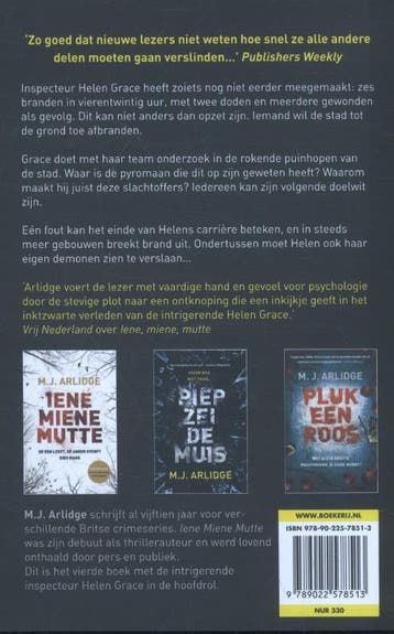 Klikspaan / Helen Grace / 4 9789022578513 M.J. Arlidge, Boeken, Verzenden, Gelezen, M.J. Arlidge