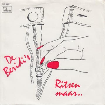 vinyl single 7 inch - De Beridis - Ritsen Maar...., Verzenden, Zo goed als nieuw, 7 inch, Pop