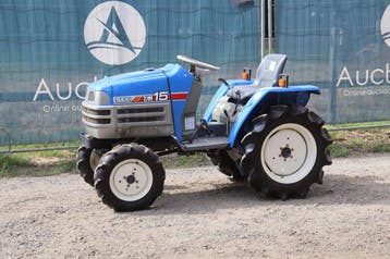 Veiling: Minitractor Iseki TM15F-DZ Diesel 14.8pk, Gebruikt, Tot 2500, Tot 80 Pk, Ophalen