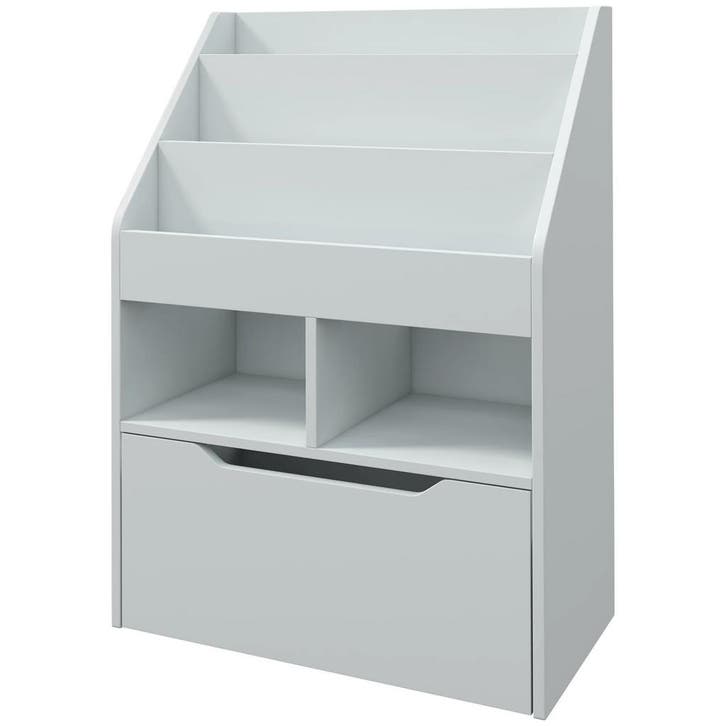 TRUUSK Kinder Boekenkast met Lade - 3 Opbergvakken - 2 Open, Kinderen en Baby's, Kinderkleding | Kinder-zwemkleding, Nieuw, Verzenden