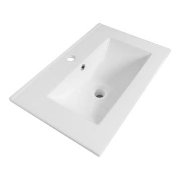 Brauer Frost Wastafel Ondiep - 60 cm - met 1 Spoelbak en 1, Ophalen of Verzenden, Nieuw