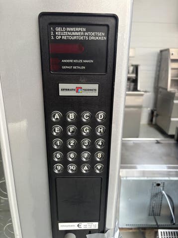 Vending Machine Let op: Geen Slot!, Ophalen of Verzenden, Gebruikt