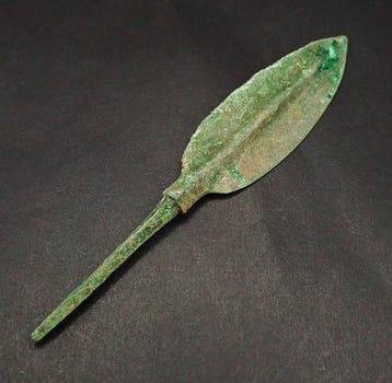 Bronstijd Brons Leaf Arrowhead - 124 mm (Zonder