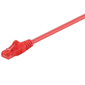Netwerkkabel | Cat6 U/UTP | 20 meter (Rood), Verzenden, Nieuw
