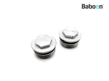 Voorvork Dop Honda CBF 600 2004-2006 (CBF600N CBF600S PC38), Verzenden, Gebruikt