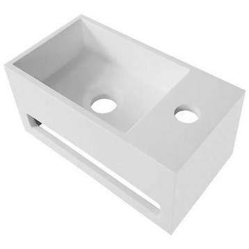 Toiletfontein - Leoni - Solid Surface - Handdoekhouder en, Ophalen of Verzenden, Nieuw
