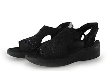 Skechers Sandalen in maat 40 Zwart, Kleding | Dames, Skechers, Verzenden, Zwart, Sandalen of Muiltjes