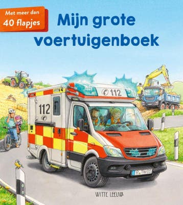 Witte Leeuw voertuigenboek flapjesb van €14,99 voor €6,75, Ophalen of Verzenden, Nieuw