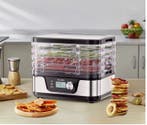 Voedseldroger 5 Lagen – Dehydrator met Timer en Temperatuur, Verzenden, Nieuw