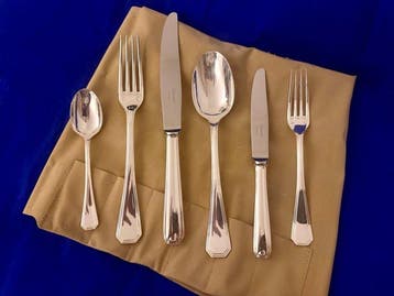 Christofle - Luc Lanel - Bestekset (6) - Amerika -