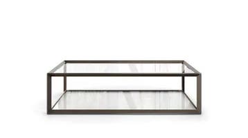 Roche Bobois - Middentafel - Glas, Brons, Nieuw